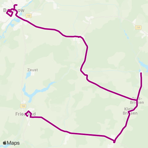 Busverkehr Oder-Spree  map