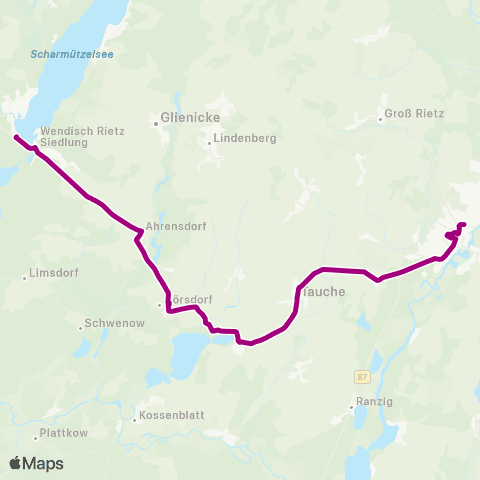 Busverkehr Oder-Spree  map