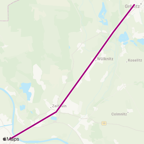 Mitteldeutsche Regiobahn  map