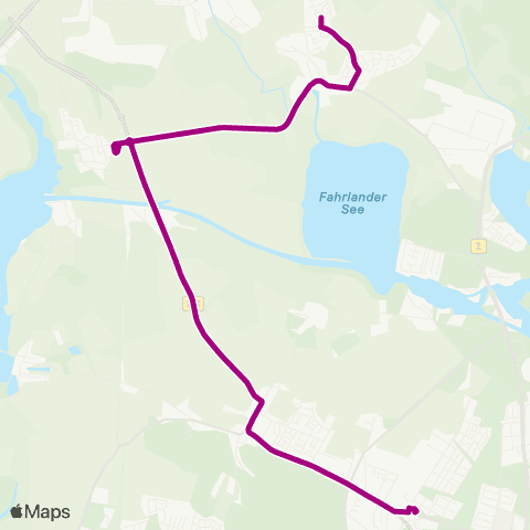 Verkehrsbetrieb Potsdam Marquardt Bhf ↔︎ AM Upstall map
