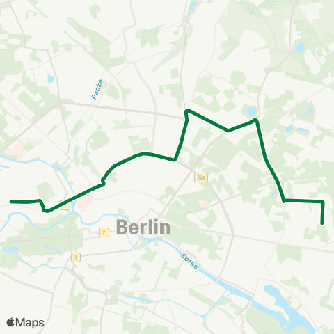 BVG 🅢+🅤 Warschauer Str. ↔︎ 🅤 Turmstr. map