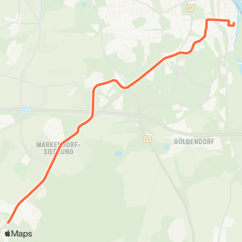 Stadtverkehrsgesellschaft Frankfurt (Oder) Europa-Universität ↔︎ Kopernikusstr. map