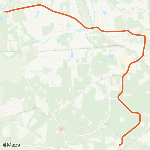 Stadtverkehrsgesellschaft Frankfurt (Oder) Messegelände ↔︎ Neuberesinchen map