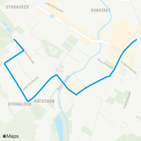 VBZ - Verkehrsbetriebe Zürich Dietikon, Stadthalle Ost - Dietikon, Bahnhof map