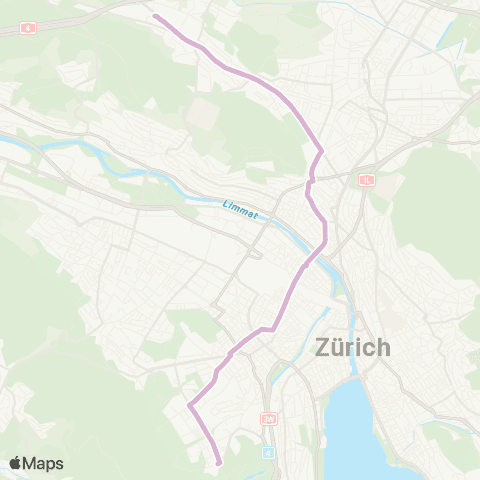 VBZ - Verkehrsbetriebe Zürich Zürich, Strassenverkehrsamt - Zürich, Holzerhurd map
