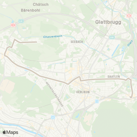 VBZ - Verkehrsbetriebe Zürich Zürich, Waidhof - Zürich, Schwamendingerplatz map