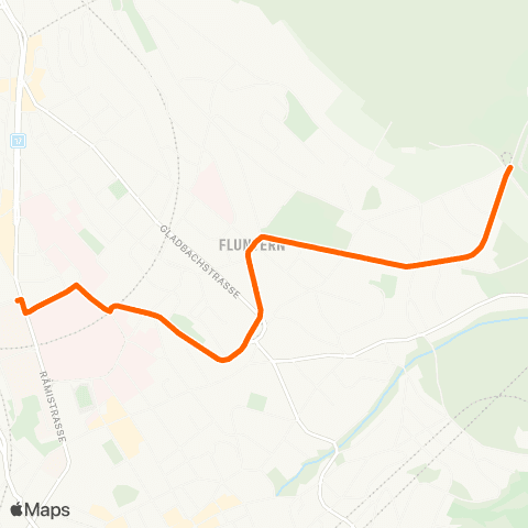 VBZ - Verkehrsbetriebe Zürich Zürich, ETH/Universitätsspital - Zürich, Zoo map