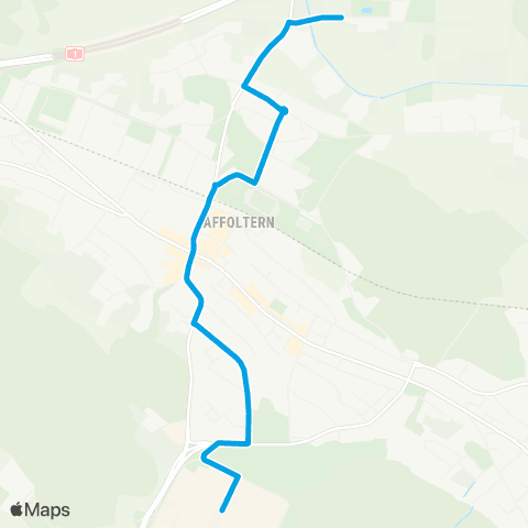 VBZ - Verkehrsbetriebe Zürich Zürich, Reckenholz - Zürich, ETH Hönggerberg map