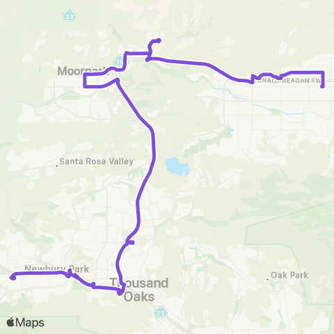 VCTC 70 East County map