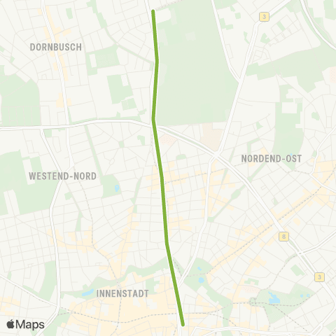 VGF Marbachweg / Sozialzentrum - Konstablerwache map