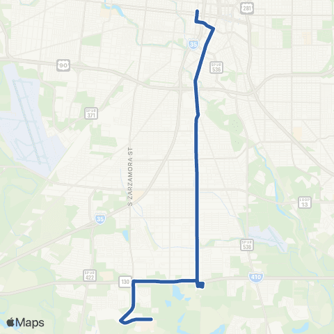 VIA Metropolitan Transit Pleasanton map