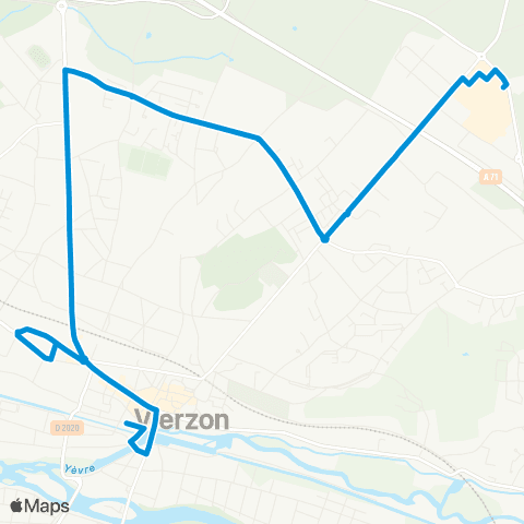 Le ViB Forum - Colombier - Sologne map