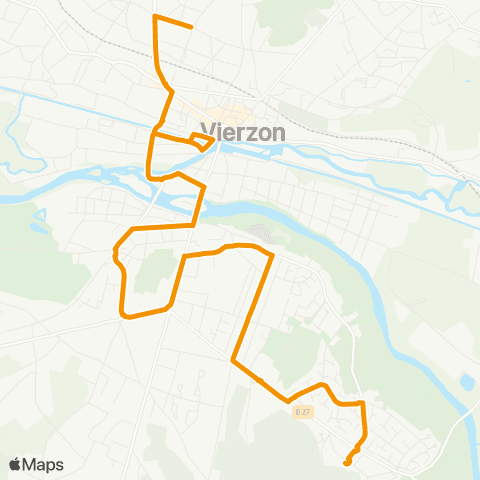 Le ViB Hurvoy - Villeneuve - les Creles map
