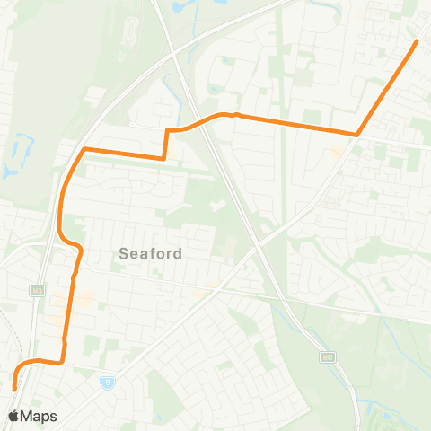 PTV - Public Transport Victoria Carrum Downs - Kananook Station map