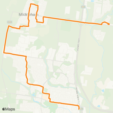 PTV - Public Transport Victoria Donnybrook Station - Craigieburn Station map