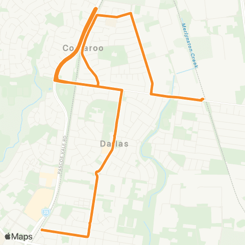 PTV - Public Transport Victoria Upfield - Broadmeadows map