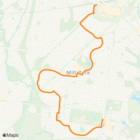 PTV - Public Transport Victoria South Morang Station - Bundoora RMIT map