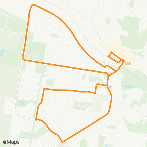 PTV - Public Transport Victoria Warragul Station - Drouin Station map