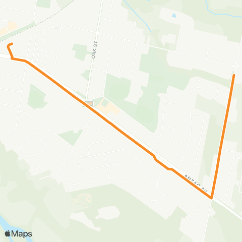 PTV - Public Transport Victoria Boolarra - Churchill map