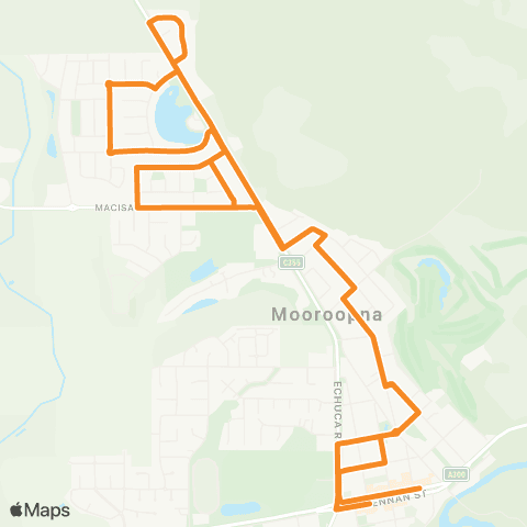 Victoria Regional Buses Wurruk - Sale via Princes Highway map