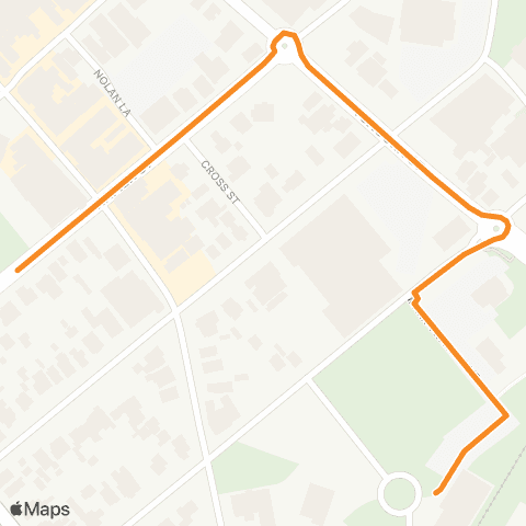 Victoria Regional Buses Maryborough - Maryborough Sta via Maryborough map