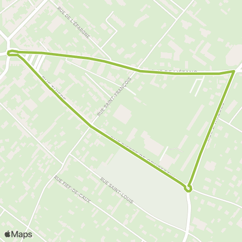 Vikibus Ligne spéciale Marché map