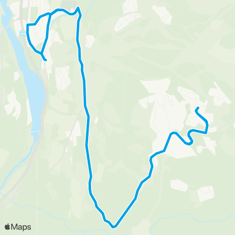 Visit Lillehammer Hafjell Påskeekspress map