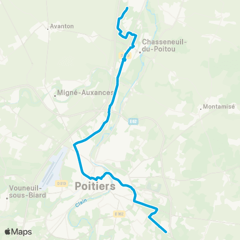 Vitalis Milétrie Patis-Futuroscope LPI map