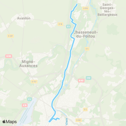 Vitalis Notre Dame-Futuroscope LPI map