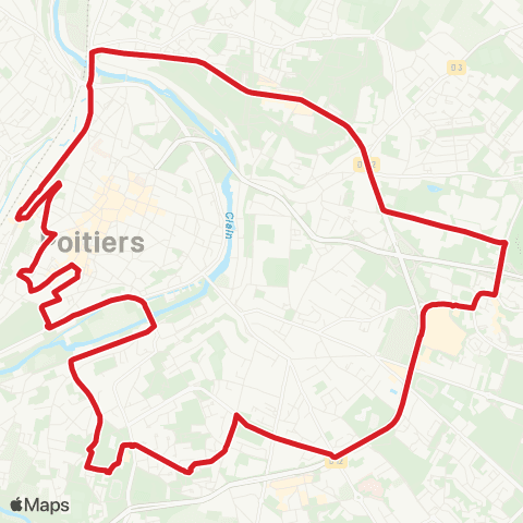 Vitalis Pictavienne - 2B map