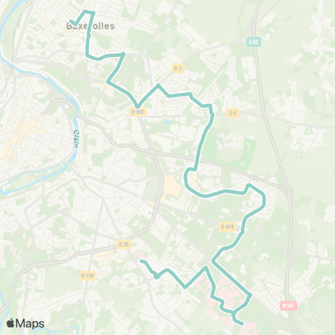 Vitalis Buxerolles Mairie-Milétrie Claudel map