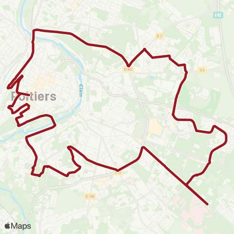 Vitalis Noctambus 2B map