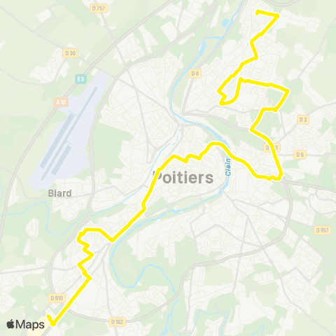 Vitalis Buxerolles Bourg / Poitiers Sud map