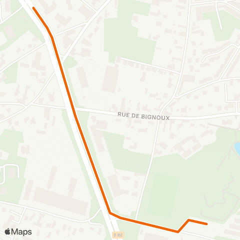 Vitalis Navette Les Arènes-Alienor d'Aquitaine map