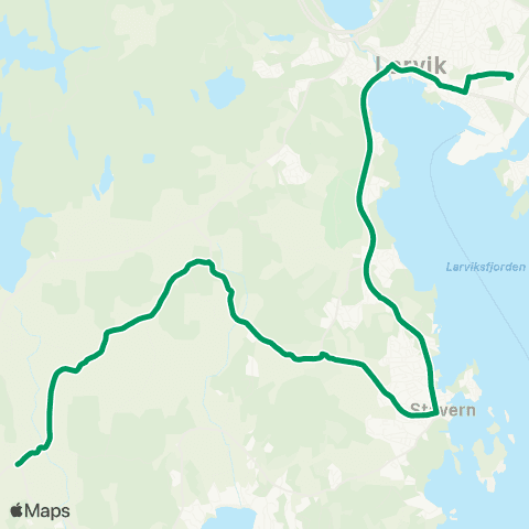 VKT - Vestfold Kollektivtrafikk Kjerringvik-Tjøllinvollen map
