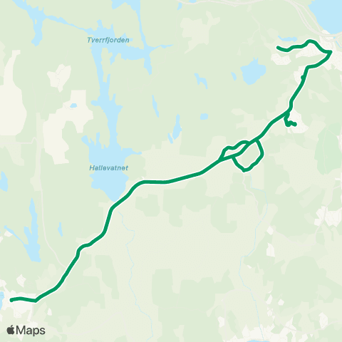 VKT - Vestfold Kollektivtrafikk Santra-Hem-Tjølling map