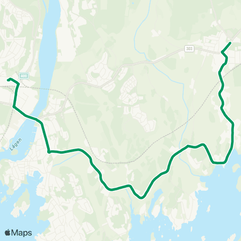 VKT - Vestfold Kollektivtrafikk Kaupang-Tjøllingvollen map