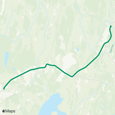 VKT - Vestfold Kollektivtrafikk Tjodalyng skole-Hem map