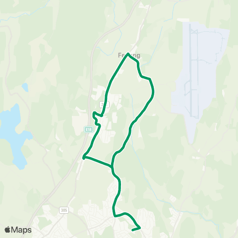VKT - Vestfold Kollektivtrafikk Breidablikk-Torp-Sandefjord map