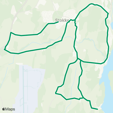 VKT - Vestfold Kollektivtrafikk Bokemoa-Tassebekk-Feen-Åsly map