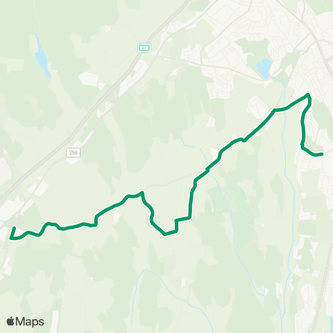 VKT - Vestfold Kollektivtrafikk Sandefjord-Haukerød map