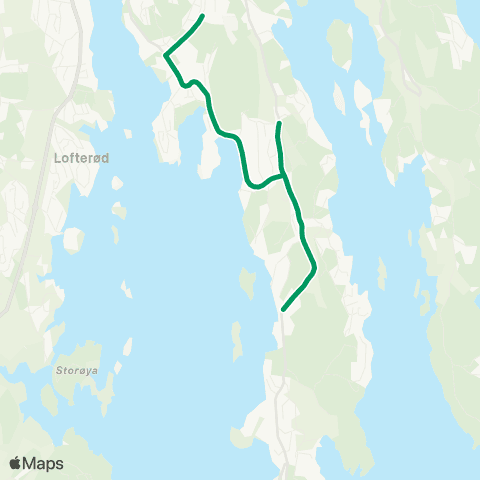 VKT - Vestfold Kollektivtrafikk Sandefjord-Verningen-THVG map
