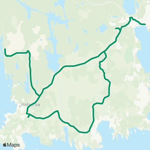 VKT - Vestfold Kollektivtrafikk Lardal sk-Kviberg-Svarstad map