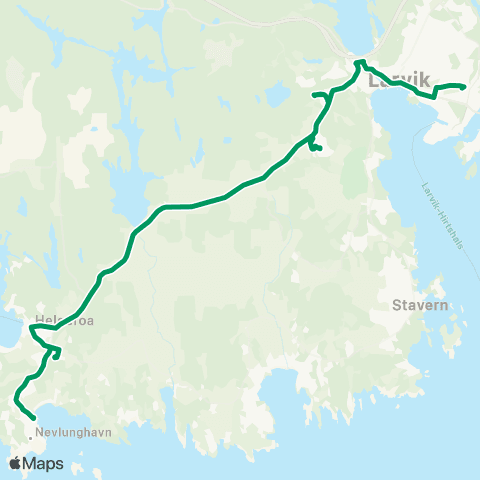 VKT - Vestfold Kollektivtrafikk Thor H vgs-Nevlunghavn map