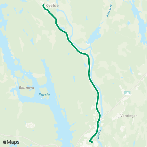 VKT - Vestfold Kollektivtrafikk Hedrum-Bjerke-Kvelde map