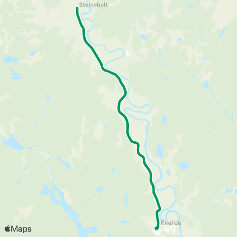 VKT - Vestfold Kollektivtrafikk Kvelde-Steinsholt map
