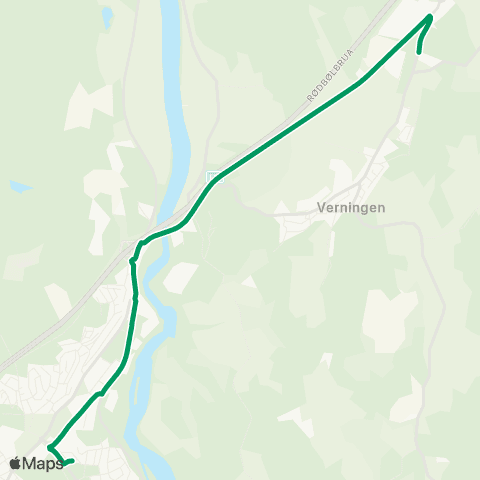 VKT - Vestfold Kollektivtrafikk Rødbøl-Hedrum usk map