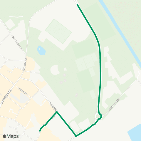 VKT - Vestfold Kollektivtrafikk Horten-Horten vgs map