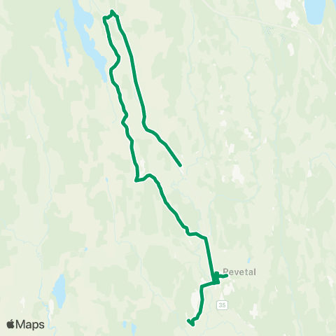 VKT - Vestfold Kollektivtrafikk Volden-Rom-Klokkeråsen map
