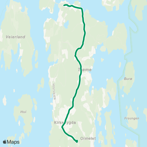 VKT - Vestfold Kollektivtrafikk Lindhøy-Grimestad-Sundene map